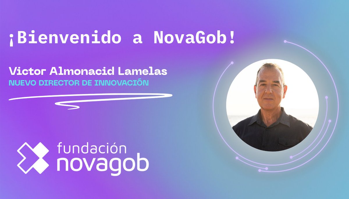¡Damos la bienvenida a <a href="/nuevadmon/">Víctor Almonacid</a> como nuevo Director de Innovación en NovaGob! 🚀 

Su experiencia en transformación digital e inteligencia artificial potenciará nuestra misión de modernizar la administración pública. 🤖

🎉 ¡Bienvenido Victor! 🙌

#InnovacionPublica  #NovaGob