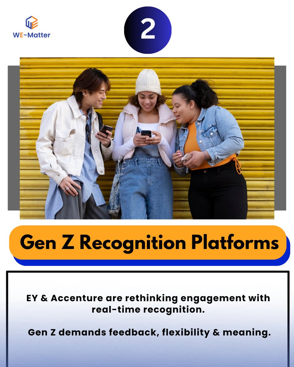 Wematter_global's tweet image. Infosys is alerting employees when they overwork.
EY &amp;amp; Accenture are adding Gen Z–centric recognition platforms.
TCS is cutting roles due to automation.

At WE-Matter, we help leaders stay ahead with AI-driven, predictive engagement insights.
#FutureOfWork #CXOInsights #WEMatter