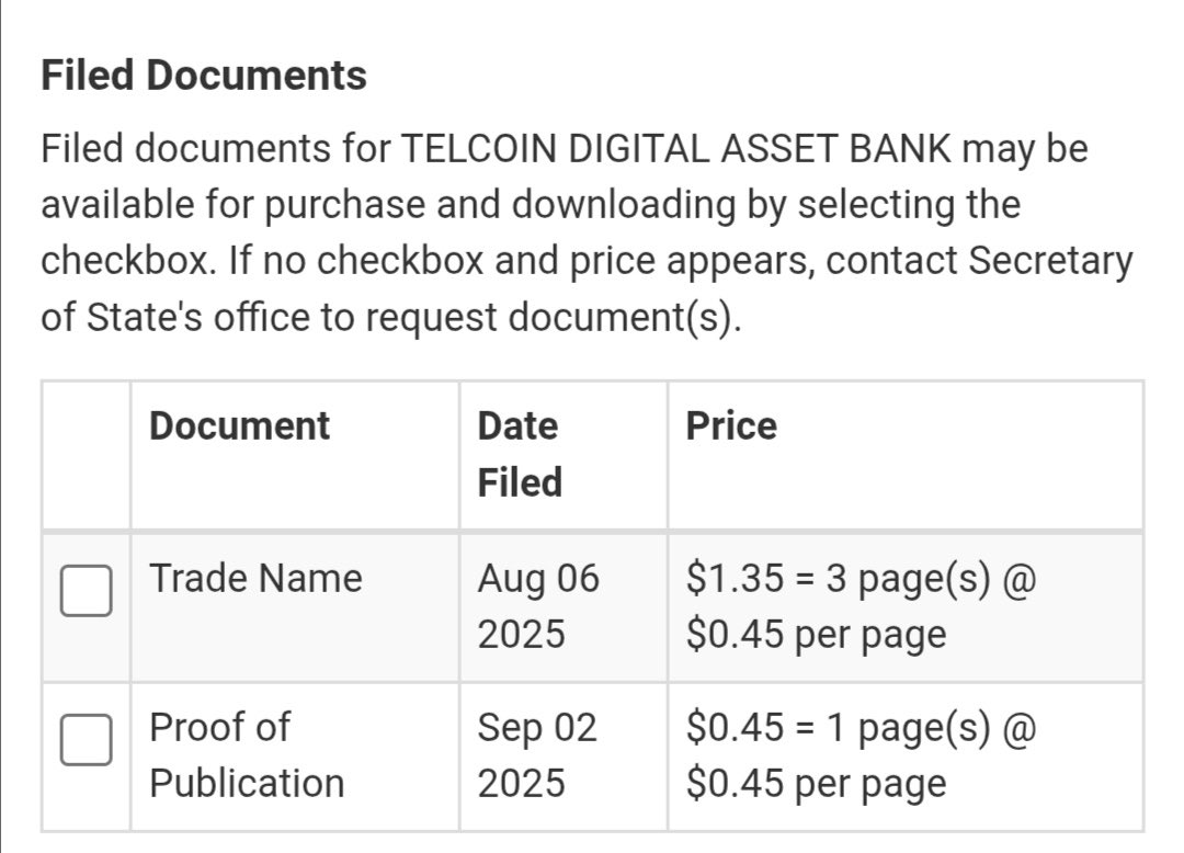 JamesTELtx's tweet image. Does everyone understand how BIG this small step is?? Let me explain the next catalysts……. 🧵

Proof of Publication just lit up for Telcoin Digital Asset Bank

Legal rails snapped into place, counterparties can finalize, and the execution clock starts ticking. 👀⚡ 
1/7