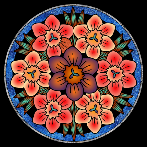 Coloringbookpro's tweet photo. Floral-mandalas coloring page from our #Coloring book #relaxation pro #mobile #app was painted on September 3rd 2025 13:06:13. Download app here: https://t.co/FYhcyqEfel https://t.co/GykUaRG32B
