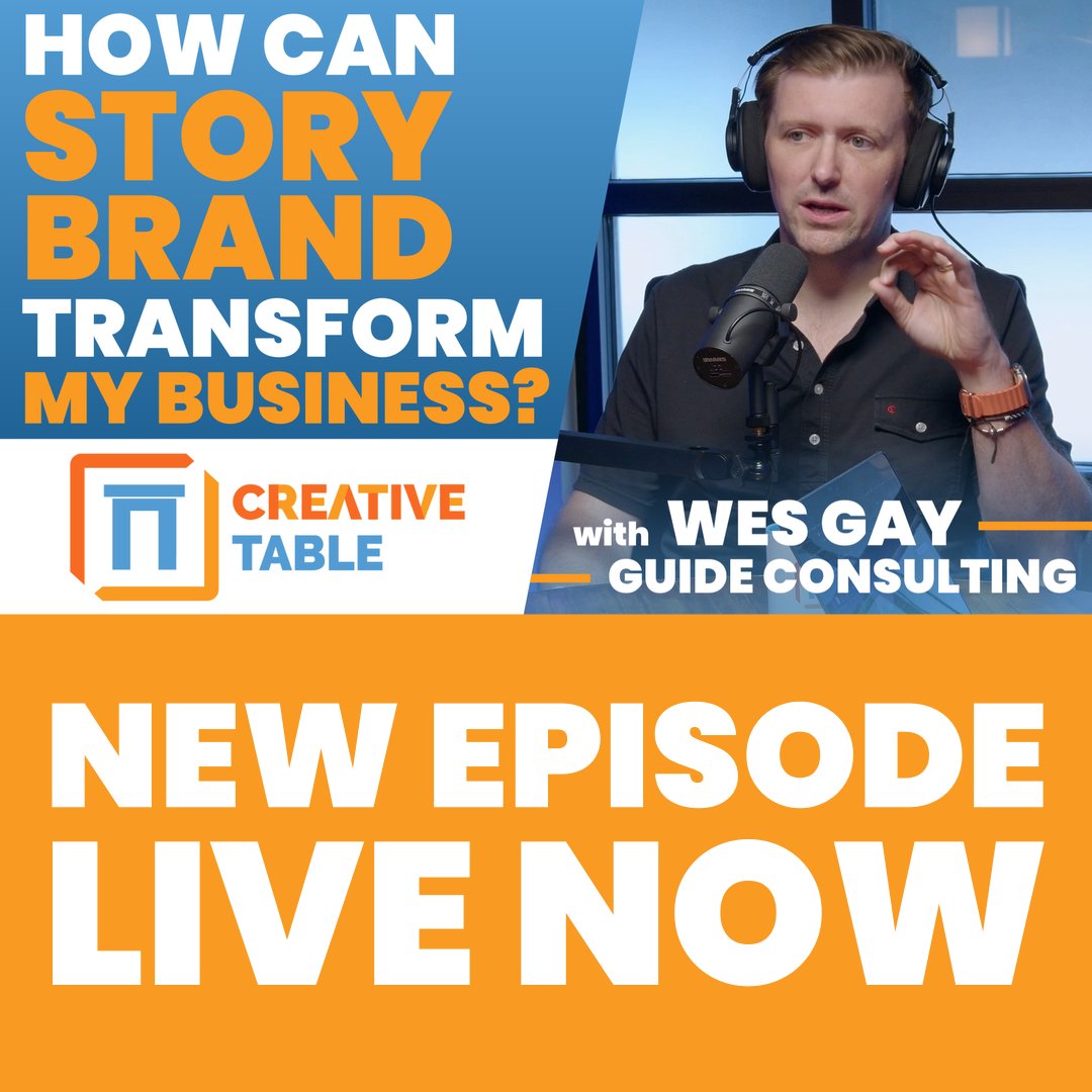 How Donald Miller’s StoryBrand Helps YOUR Business | Creative Table is live now! Watch on YouTube or where you get your podcasts, link in bio.

#podcast #creativetable #freelancetips #creativebusiness #business #freelance #storybrand #donaldmiller #smallbusiness #problemsolving