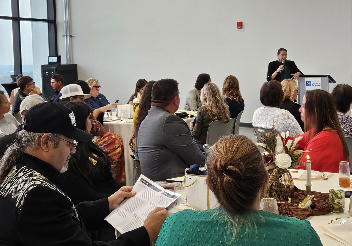 FARMS, the NSF AgTech Engine in ND, addresses food security challenges through cutting-edge ag tech + cross-cultural collaboration. Last night we had a multi-course meal w/ indigenous ingredients &amp; learned about the critical role tribes play in our food systems. Inspiring night!