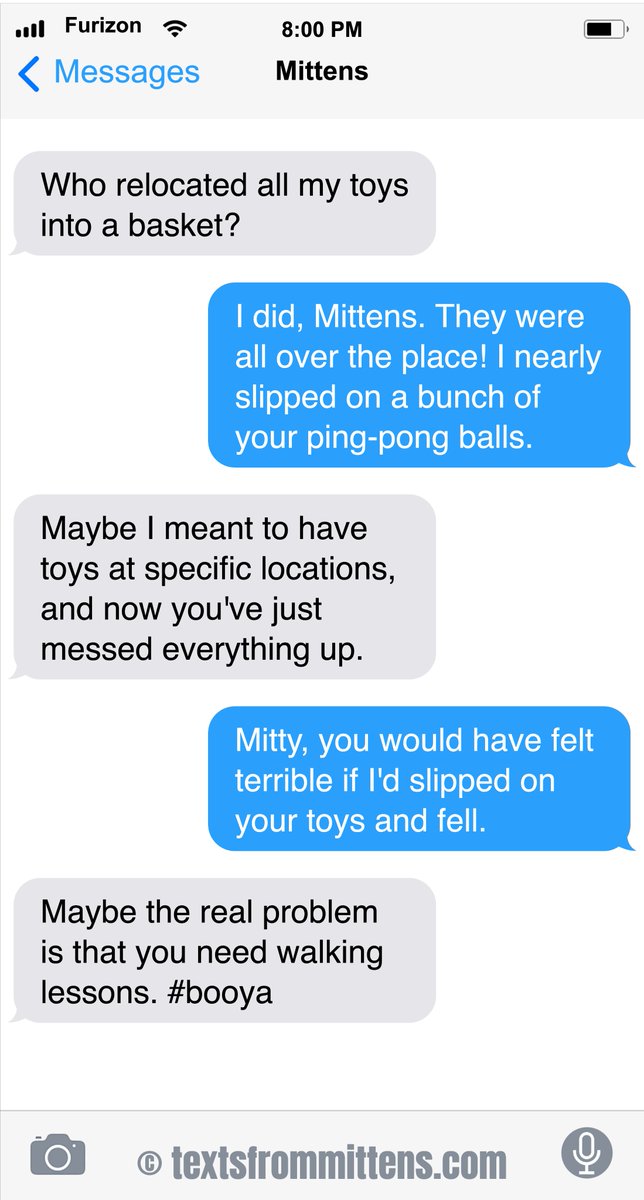 Texts from Mittens:  Relocated                      
Order books and calendars anywhere you buy them! (also, there's a link in bio) Texts from Mittens, copyright 2013-2025  #textsfrommittens