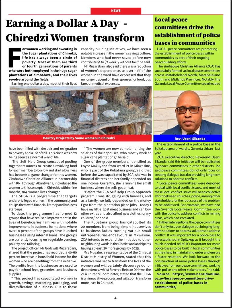 Zimbabwe Christian Alliance tweet media