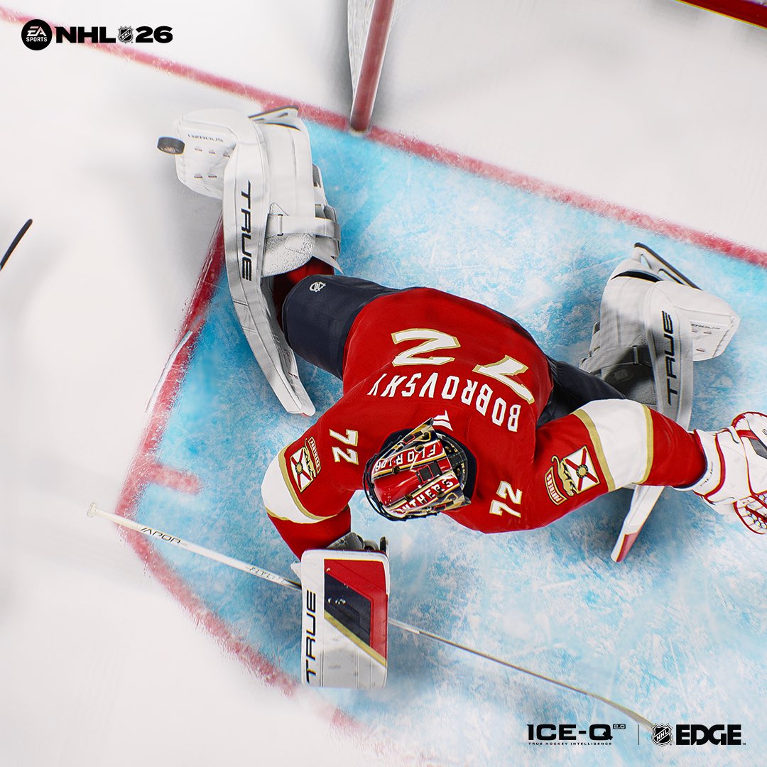 EASPORTSNHL's tweet image. Check out some #NHL26 Gameplay!

And hear answers to some of the most asked GP questions from the Dev Team 👂

Tune in: youtu.be/WL3fhRknaDk