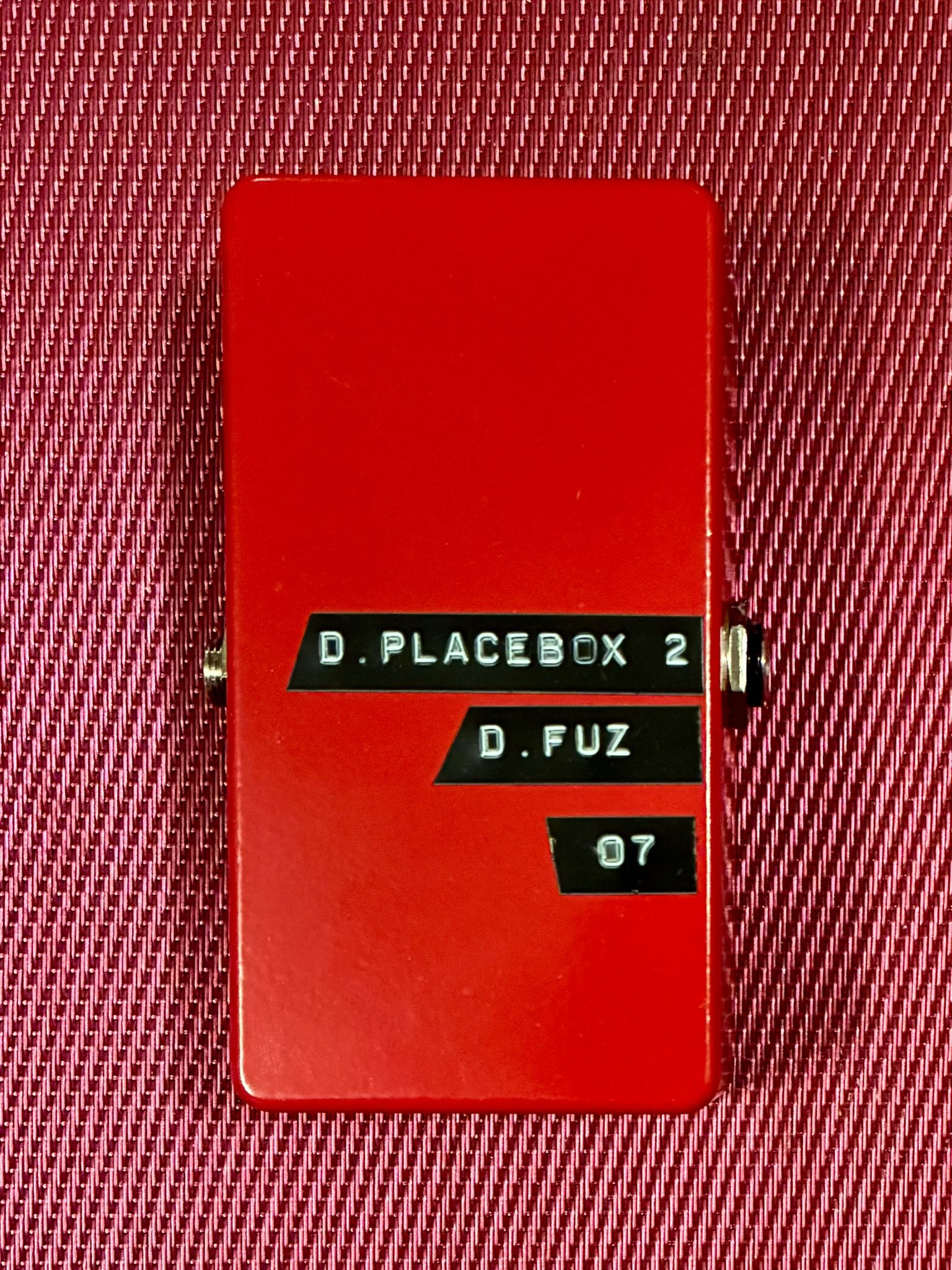 D.FUZ　D.PLACEBOX3　エフェクター　美音機　電気不要　手作 モリモト (@Morimotoaaaaa): 