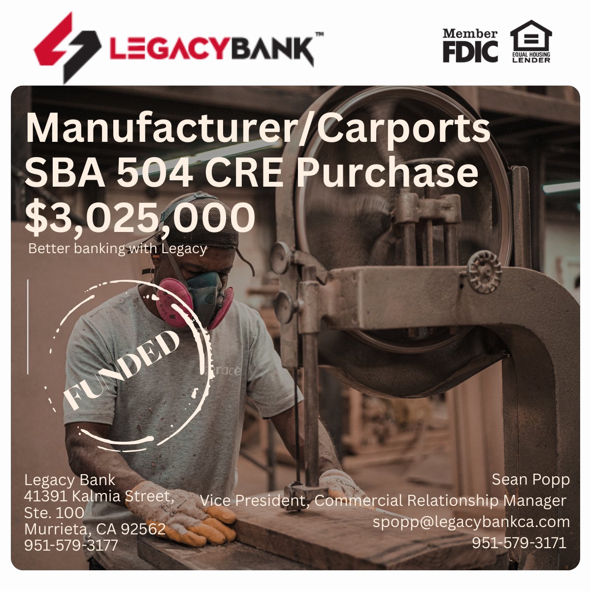 Closing loans is about more than numbers, it’s about people. Thank you for trusting Legacy Bank to be your financial partner on this journey. #LegacyCares #LegacyBankCa #LegacyCommunityFirst #BuildingLegacies #BetterBankingWithLegacy