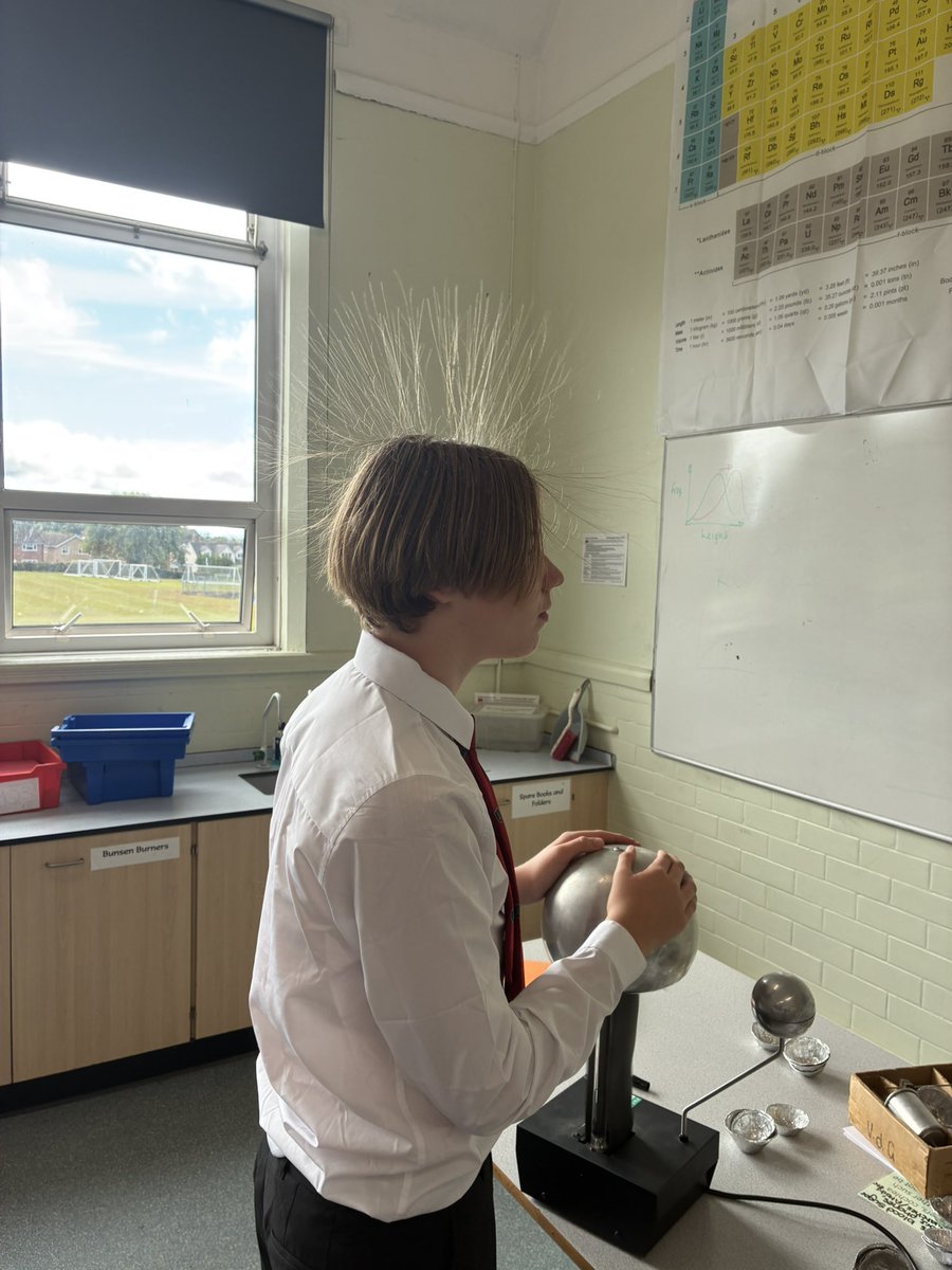 Great to see year 10 getting charged up about electricity!! Bright sparks ⚡️