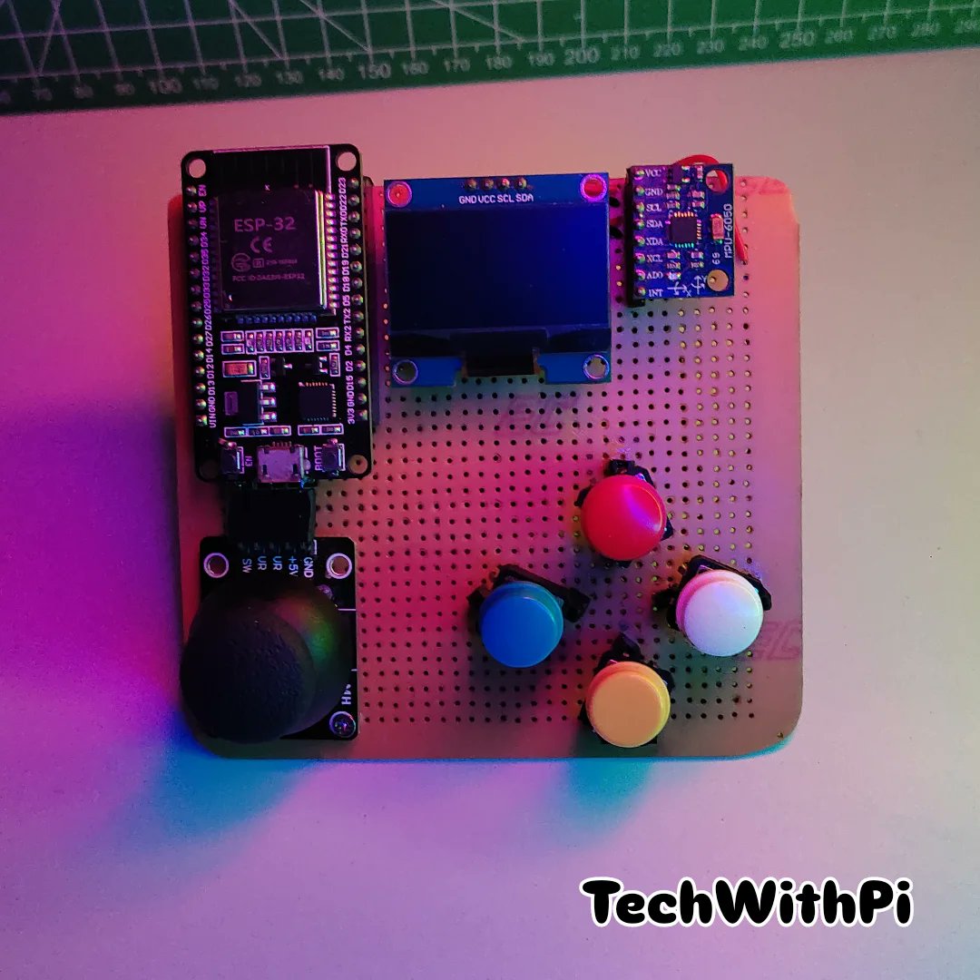 TechWithpi's tweet image. TechWithPi Game Console | 5 Retro Games on ESP32
#esp32 #viral #diy #DIYprojects
@ESP8266COM @Hacksterio @digikey @Raspberry_Pi