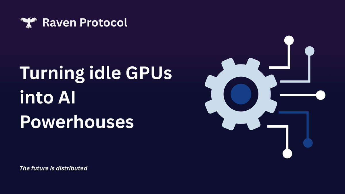 raven_protocol's tweet image. Training a single frontier AI model now requires more compute than the entire internet used in 1995.

The world&apos;s largest supercomputers are getting bigger, but billions of devices sit idle with untapped processing power.

Time to rethink the architecture.

$RAVEN
