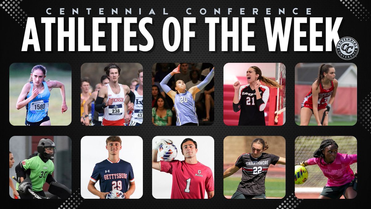 ATHLETES OF THE WEEK

The first #CentConf weekly honors of the fall season have been announced! 

📰 bit.ly/3VsHHWm

#CCxc #CCfh #CCvb #CCmsoc #CCwsoc