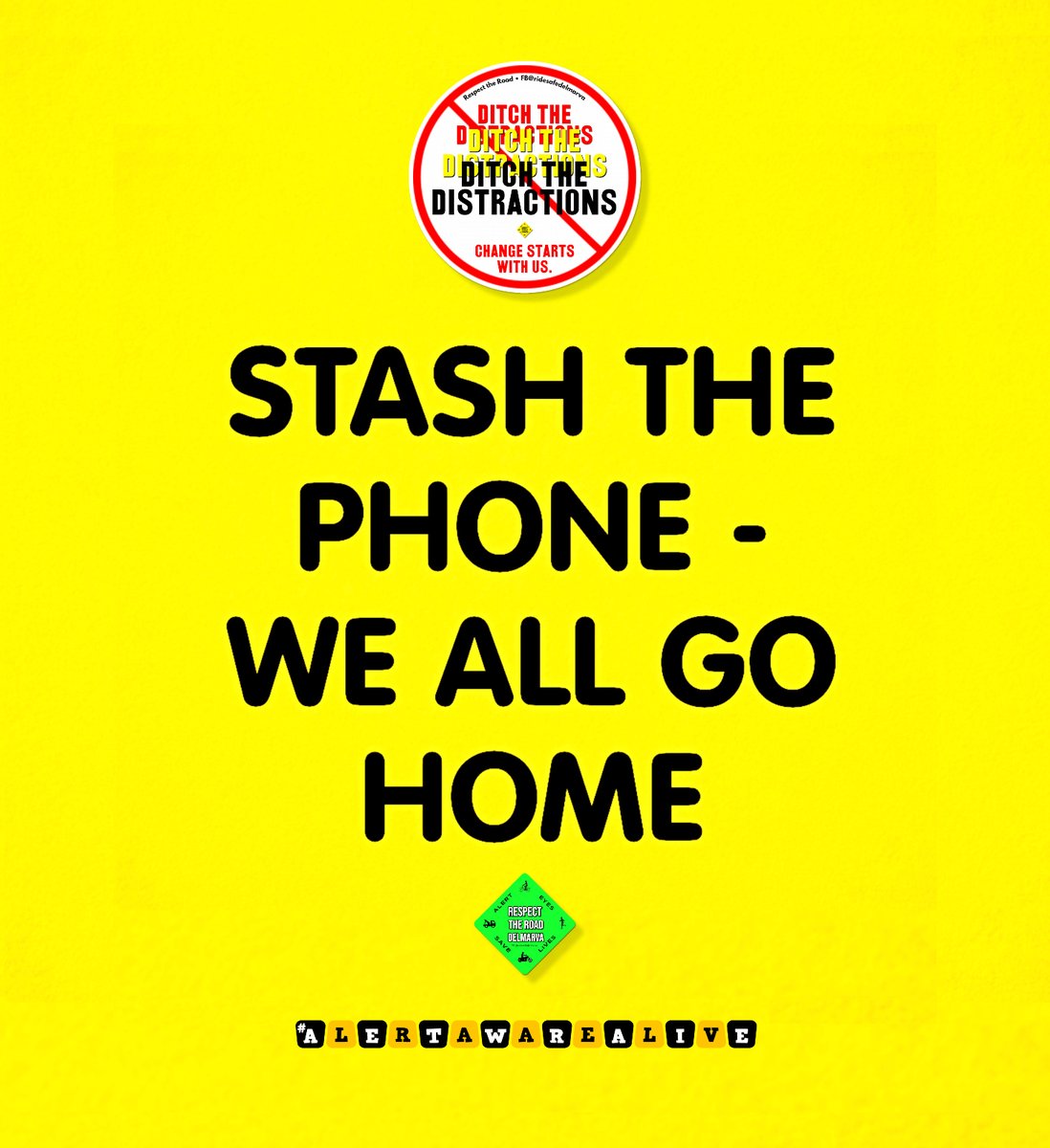 ridesafedp's tweet image. Let&apos;s embrace a culture of ditching the distractions each time we&apos;re on the road. It could be a real lifesaver! 🛟#enddd #SafeRoadsForAll #ditchthedistractions