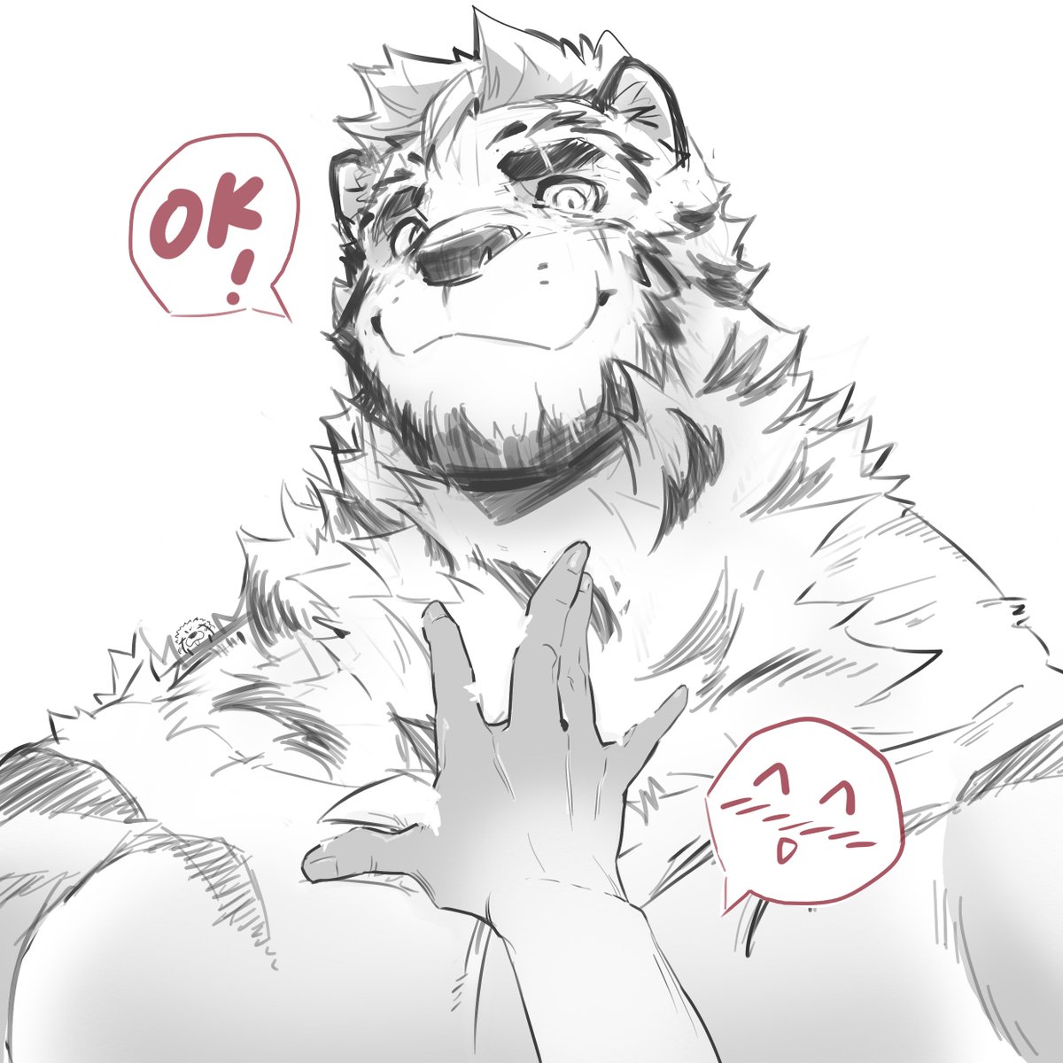 🙌🙌🐯🐯😅😅
Sketch~
Pet Mountain is OK !🥰
#Arknights