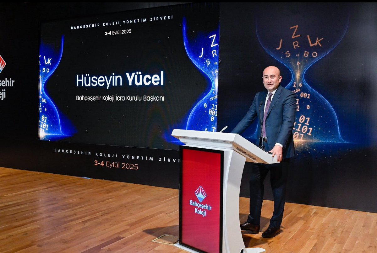 HuseyinYucell's tweet photo. Bugün Bahçeşehir Koleji olarak 2025-2026 Eğitim-Öğretim Yılı Yönetim Zirvemizi gerçekleştirdik.

30 yıldır olduğu gibi bu yıl da kurucularımız, müdürlerimiz, öğretmenlerimiz, öğrencilerimiz ve velilerimizle 'geçmişten güç alarak geleceğe iz bırakmakta' kararlıyız.

Yeni dönemin hem Bahçeşehir ailesi için hem tüm ülkemiz için hayırlı uğurlu olmasını temenni ediyorum.
