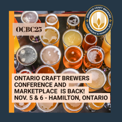 #OCBC25 returns to Hamilton November 5-6, 2025. Join us for Canada's biggest and best annual craft beer conference.🎟️Summer pricing ends September 30—get your tickets today to save $.🔗 Explore the full agenda and register: ontariocraftbrewers.com/conference. See you there. #onpoli
