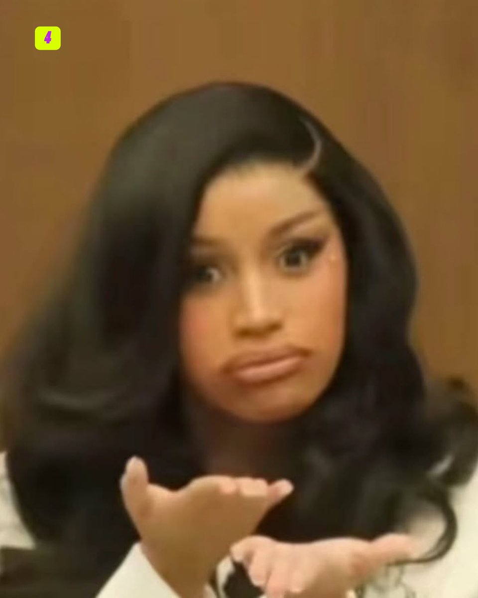 wateringholemed's tweet photo. @iamcardib basically took the stand to remind us she’s one of the funniest celebrities ever😂

Which meme is already being used in your groupchats? Comment below! 

#WHM #CardiB #Meme #ENF #EverythingsNotFine https://t.co/h3vIIuWYKI