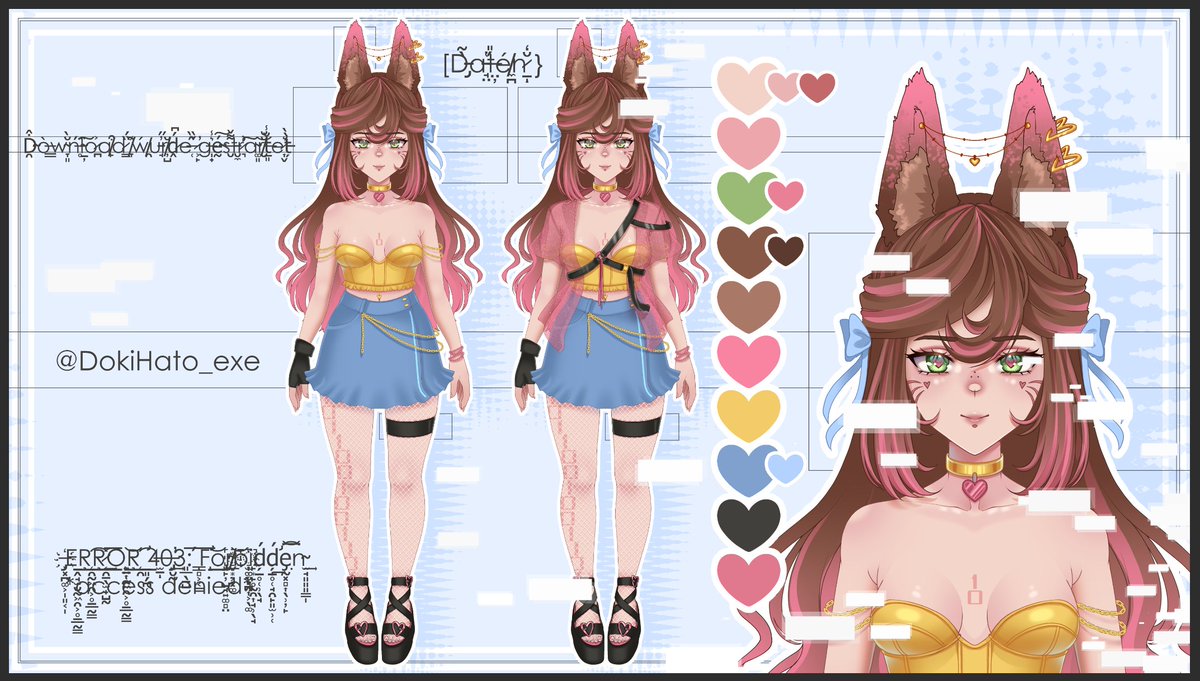 Hello Everybunny! Ich bin's, Hāto! 🐰🩷👾
Ihr habt meine komplette Form unlocked ! Ich freue mich schon in der Zukunft Chaos auf euren screens zu stiften ! (≧∀≦)ゞ
🎨<a href="/MoerliArt/">Mörli 🔞 Vtuber/Vartist</a>
#GERVtuber #bunnyVTuber #notavirus #dokihato_exe #VTuber #techworld