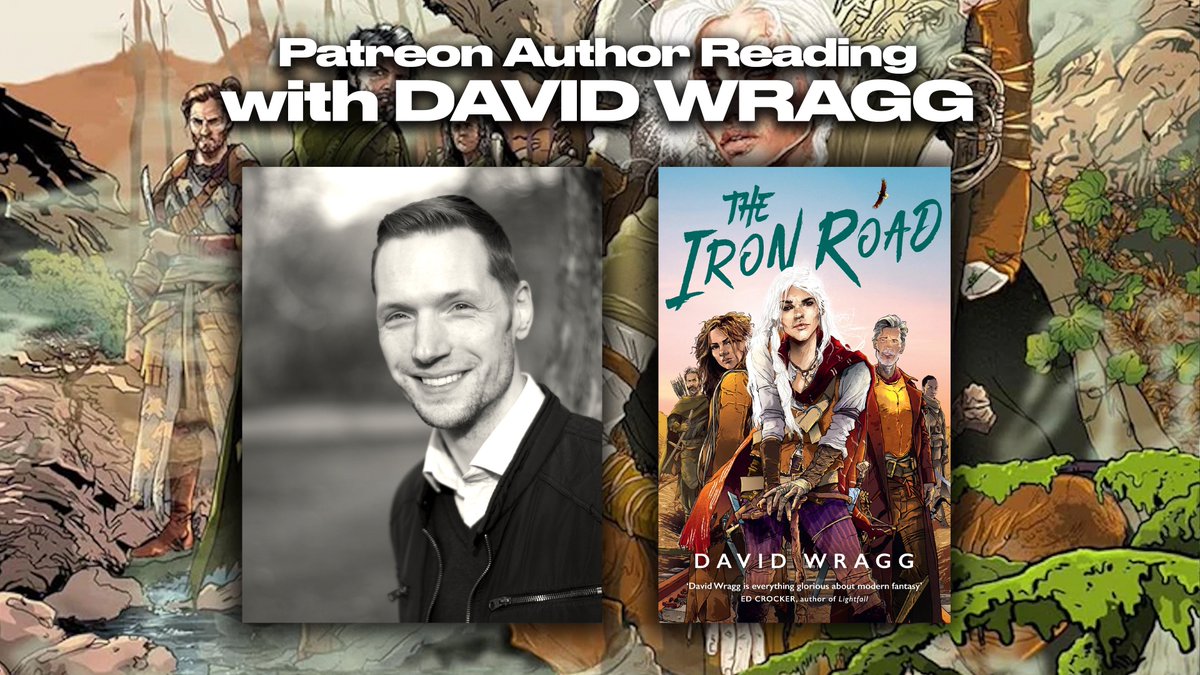 Pledge $5+ to our Patreon to access bonus author readings from our guests. Our first reading for Sept. is with <a href="/itsdavewragg/">Dave "David" Wragg has left the building</a>, who shares the opening of his new novel The Iron Road (available Sept. 11 via <a href="/HarperVoyagerUK/">HarperVoyagerUK</a>).

Check it out on our Patreon👇
patreon.com/sffaddictspod