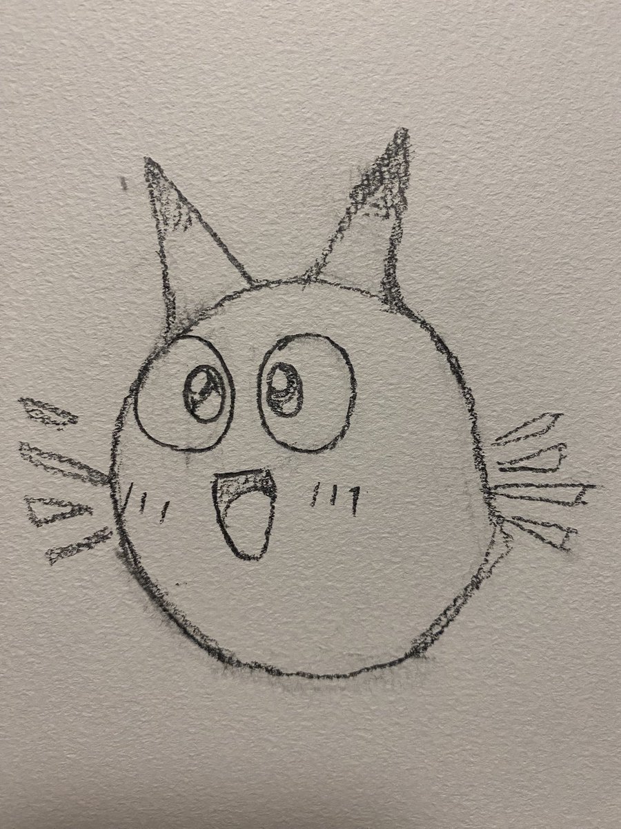 天地創造のヨミをを描いてみたけど
誰？コレ・・・・