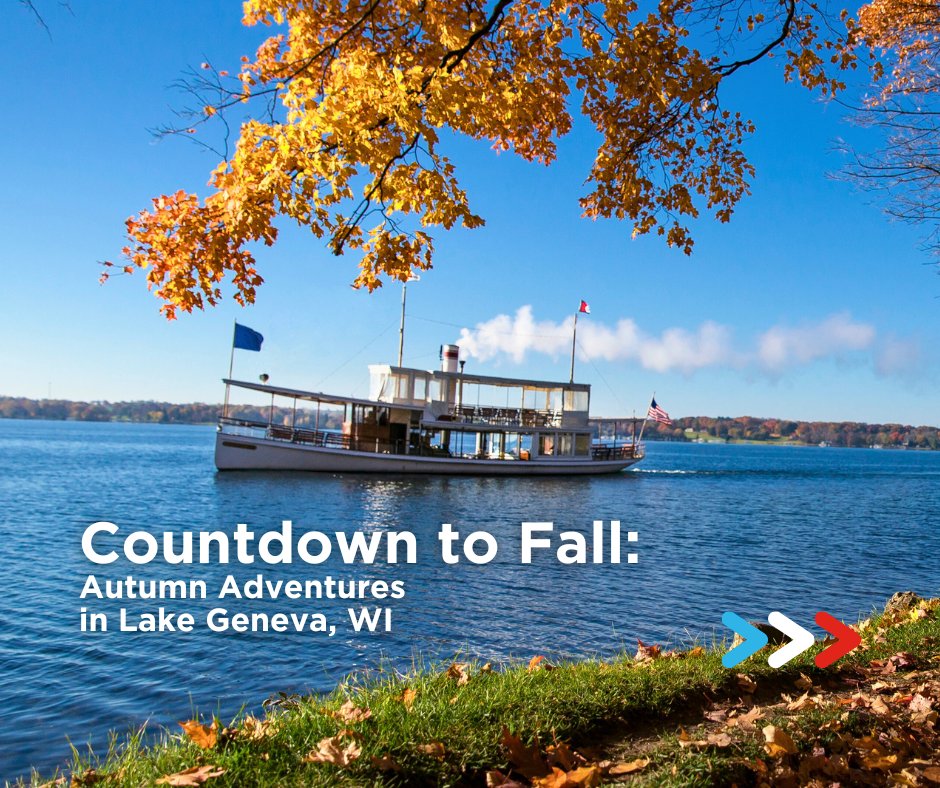 Summer might be packing up its beach towels, but in Lake Geneva that just means we’re rolling out the pumpkins. 🍁Check out our latest blog for all your autumnal travel inspo: bit.ly/4lSpQ5R