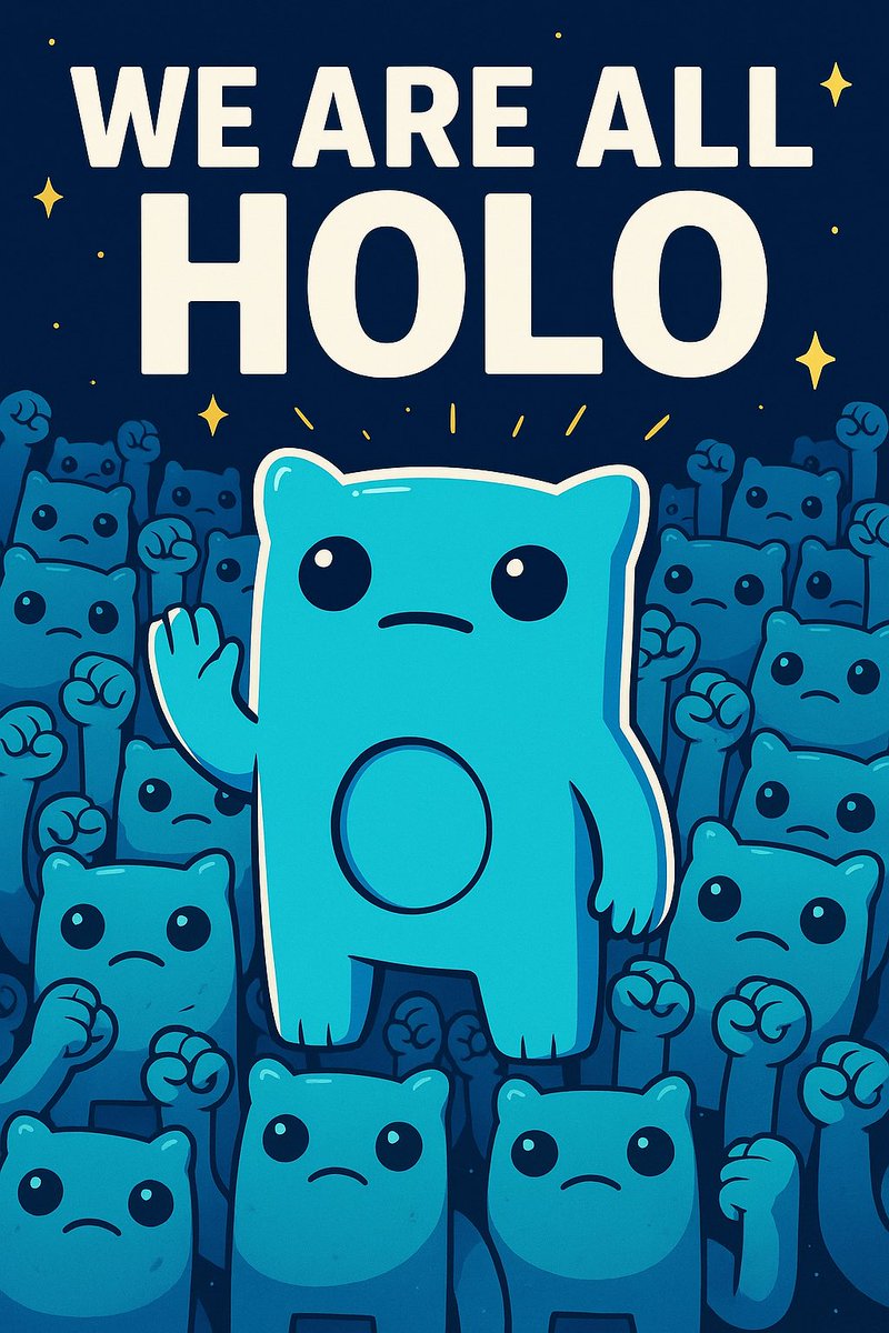 Best Time for accumulation 
Next goat is $holo on #solana 
Guys don’t miss it