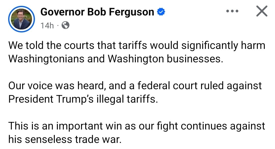 From the governor and legislative Democrats that passed the largest tax increase in Washington state history on the backs of small business owners, seniors, and working families. 
#WaLeg