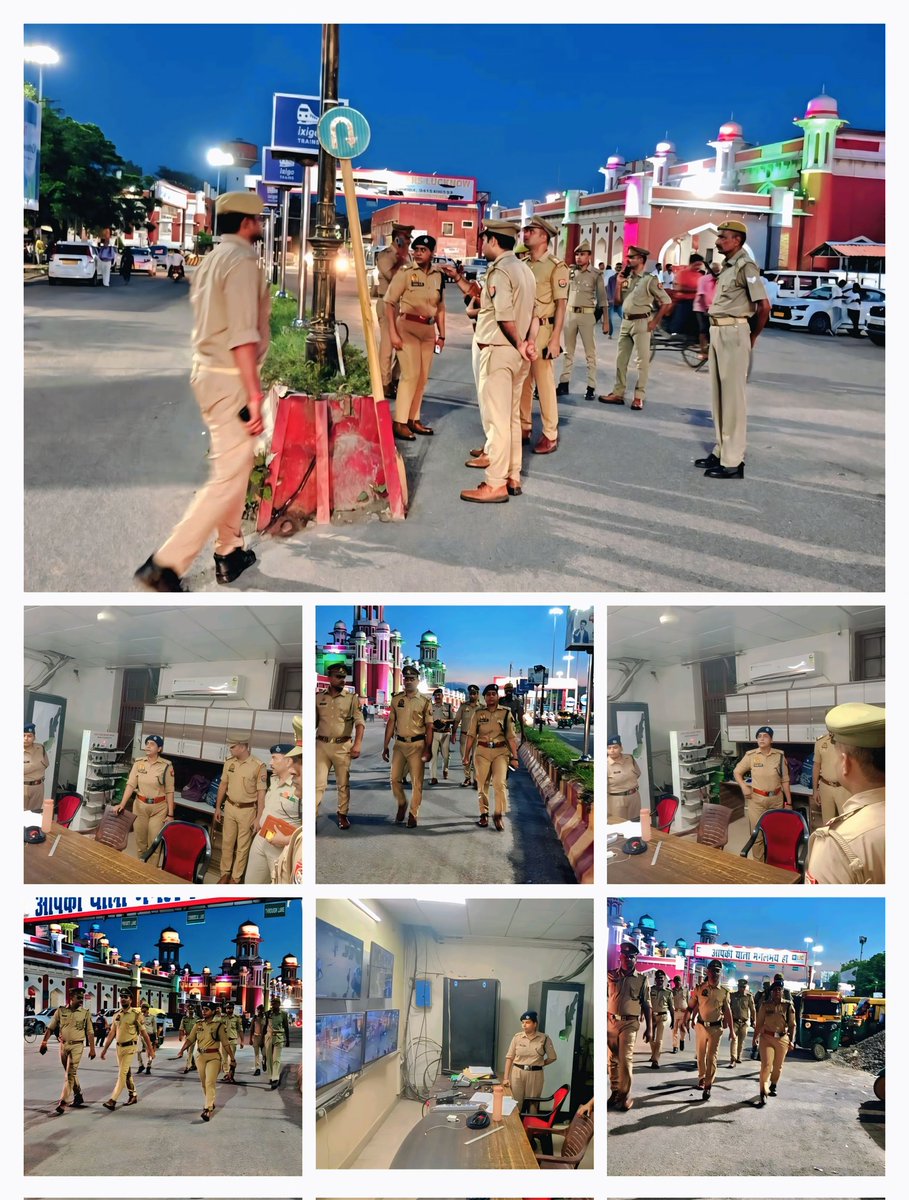 AdcpCentrallko's tweet photo. #ADCP_CENTRAL महोदय द्वारा आगामी PET-परीक्षा 2025 के तैयारियों के सुरक्षा व्यवस्था दृष्टिगत सीसीटीवी कंट्रोल रूम, चारबाग रेलवे स्टेशन पर निरीक्षण किया गया व संबंधित को आवश्यक दिशा निर्देश दिए गए।
@Uppolice @lkopolice https://t.co/YdAFKnhL8X