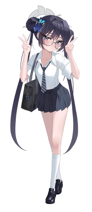 교복 키사키! #ブルアカ #ブルーアーカイブ
