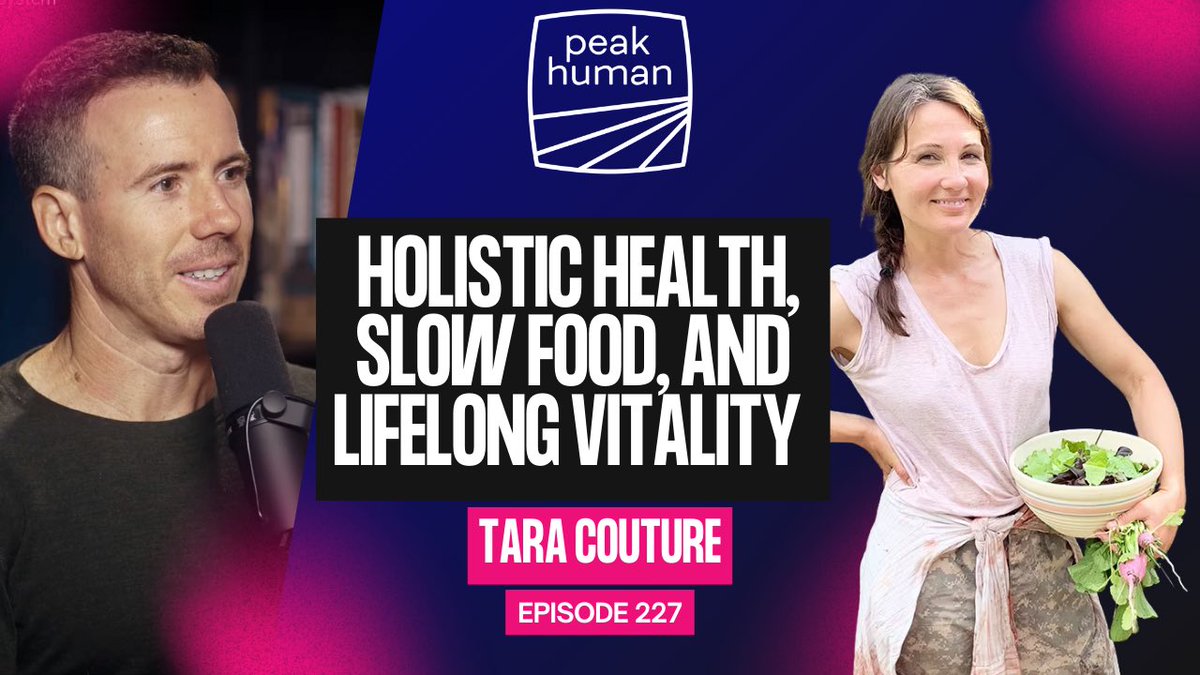 New episode with one of my most favorite people, Tara Couture

🌿 Holistic health &amp; slow food
🍲 Nutrient-dense eating made simple
👩‍👧 Raising healthy children naturally
📖 Radiance of the Ordinary (her new book)
🧬 Hormone optimization for men &amp; women

&amp; much more with Tara