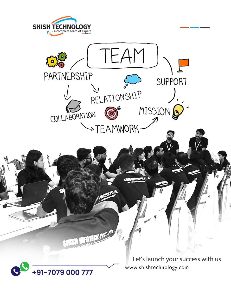 ShishTechnology's tweet image. Behind every success story, there’s a strong TEAM!
At Shish Technology, collaboration, innovation, and dedication drive everything we do.
👉 Let’s launch your success with us!

#Teamwork #ShishTechnology #Innovation #SuccessTogether #DigitalGrowth #Patna