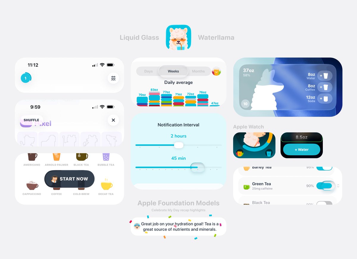 Liquid Glass ready ✔️🧊 #iOS26 #liquidglass