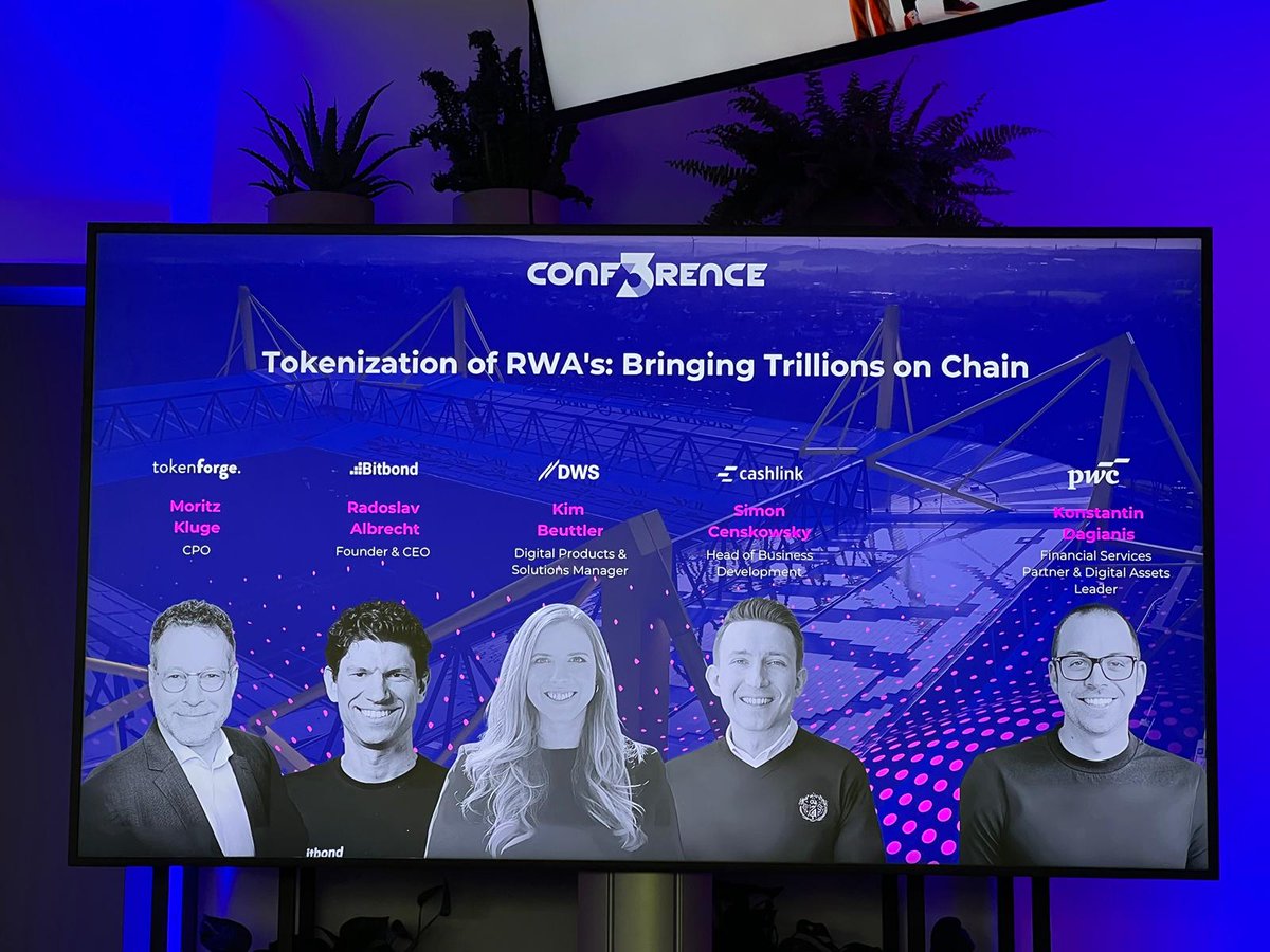 CR_Gadi's tweet photo. What an inspiring time so far at @Conf3rence in Dortmund! ⚡️
The energy around #RealWorldAssets and on-chain innovation is incredible – from real estate to finance and beyond. 🌍🏗️
The backdrop couldn’t be more impressive: overlooking the legendary Dortmund stadium while shaping the future of tokenization feels truly next-level. 🏟️✨

At BlockEstate (@realworldtokens), we’re excited to keep building with partners to bring RWAs on-chain in a sustainable and regulated way.

Looking forward to the upcoming talks & connections over the next days – the journey has only just begun! 🚀

#CONF3RENCE2025 #RWA #Tokenization #Blockchain #DeFi #Web3 #OnChain #Innovation #Dortmund
#DigitalAssets #SecurityTokens #RWAsOnChain #FutureOfFinance #PropTech #TokenEconomy