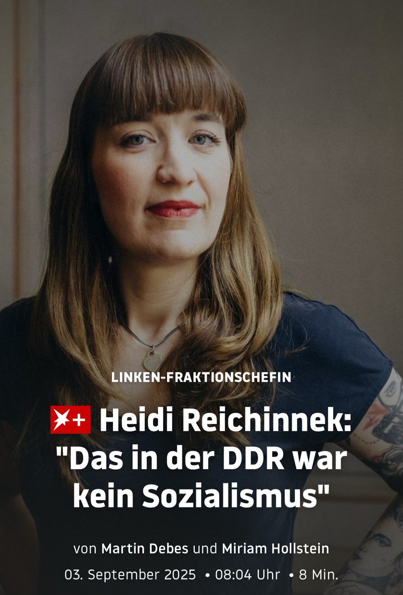 Die DDR war der Sozialismus der SED-Staatsführung: Mauertote, Schießbefehl, Stasi, Zuchthaus, zerstörte Leben.

Aus der SED wurde die heutige Linke. Ein neuer Anstrich, aber mit der alten Verantwortung für die sozialistische Diktatur.

Alles andere ist Geschichtsklitterung.