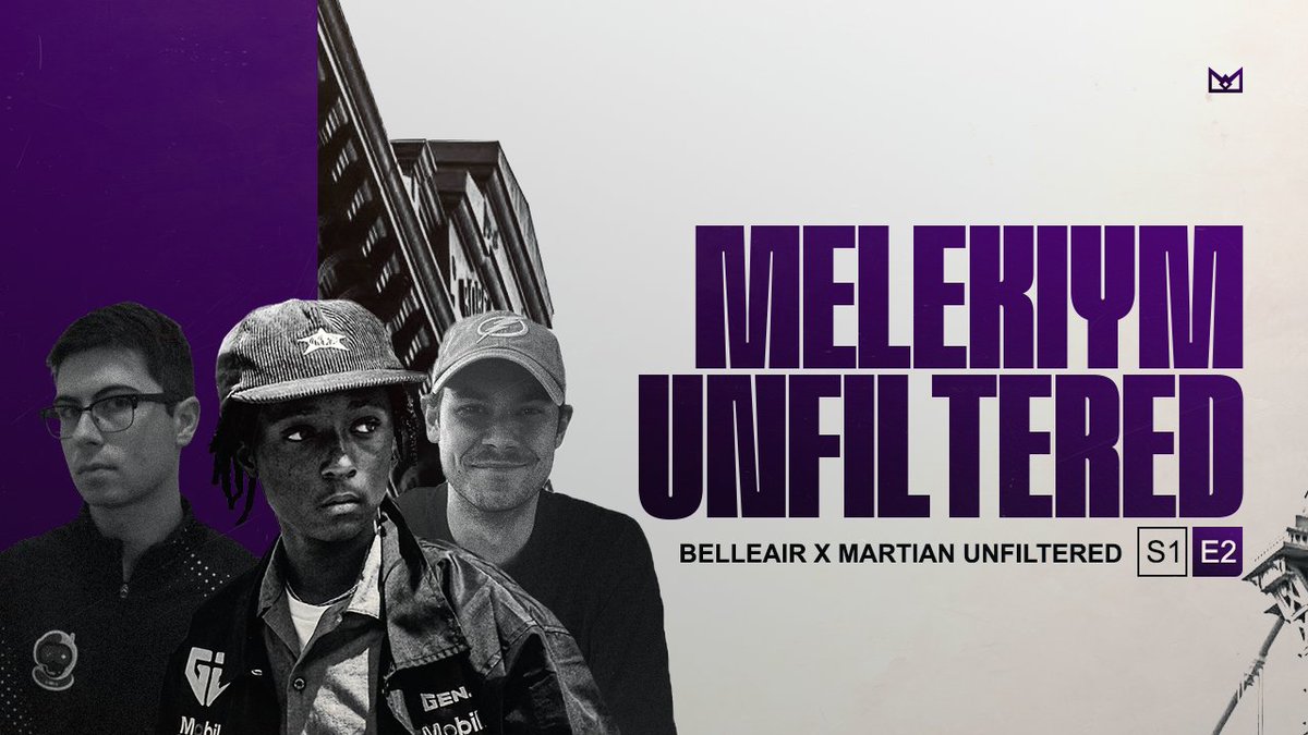 Melekiym Unfiltered episode 2 ft. <a href="/MartianTurtleGG/">Martian</a> and <a href="/belleairballer/">belleair</a> Premieres on youtube at 3 pm est! 

youtube.com/watch?v=1tKMy7…