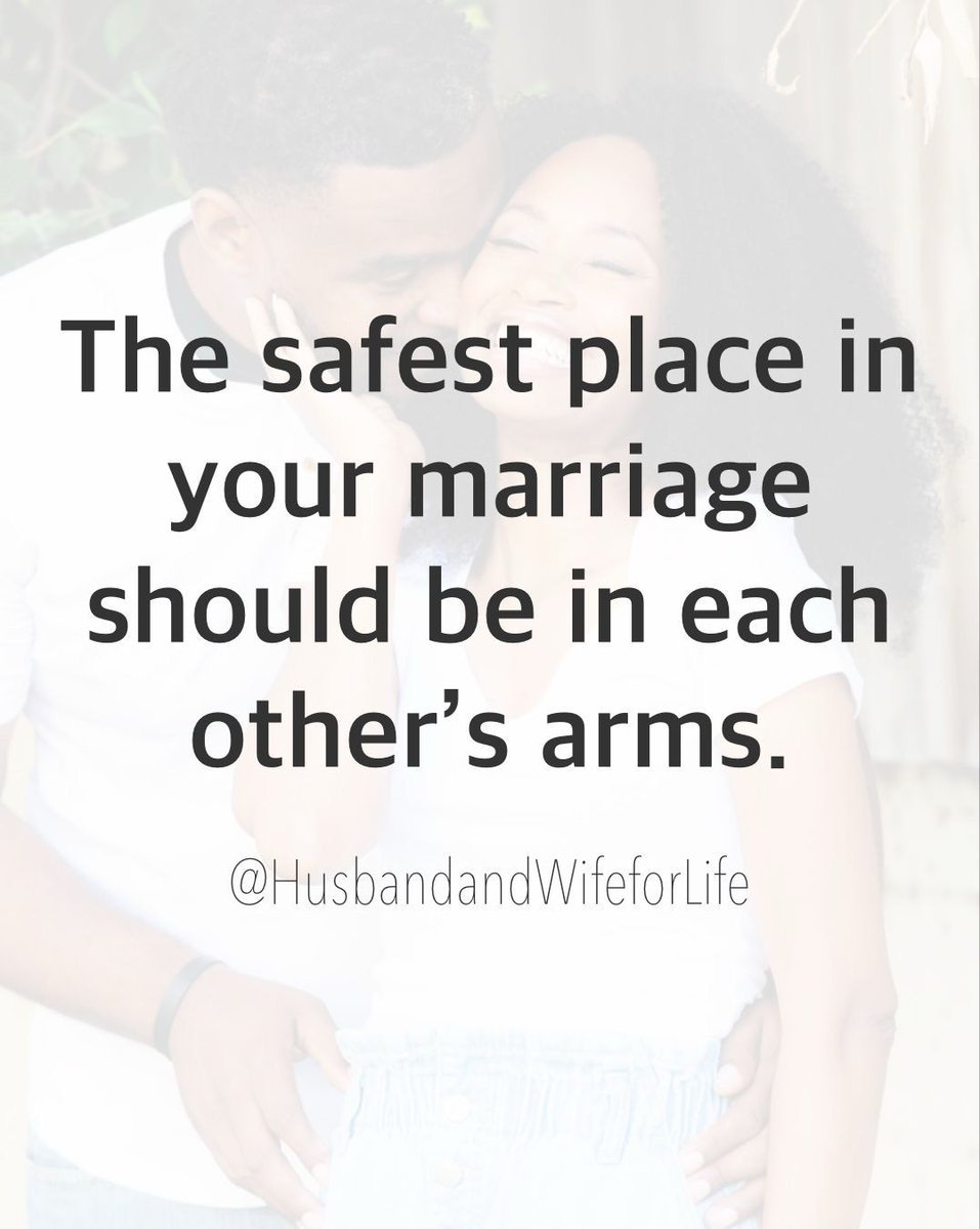 The safest place..........💙 

#marriageinspiration #marriagegrowth #strongertogether #husbandandwifeforlife