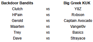 $600 WAGER MATCH - CLASH OF THE TITANS

Y8Z and I both have teams for the upcoming <a href="/TeamHAT_/">TeamHAT</a> tournament. We're playing a wager match with the tournament rules and it will be LIVE! The preshow is Thursday at 6pm EST - twitch.tv/clutchgu and twitch.tv/yateszey