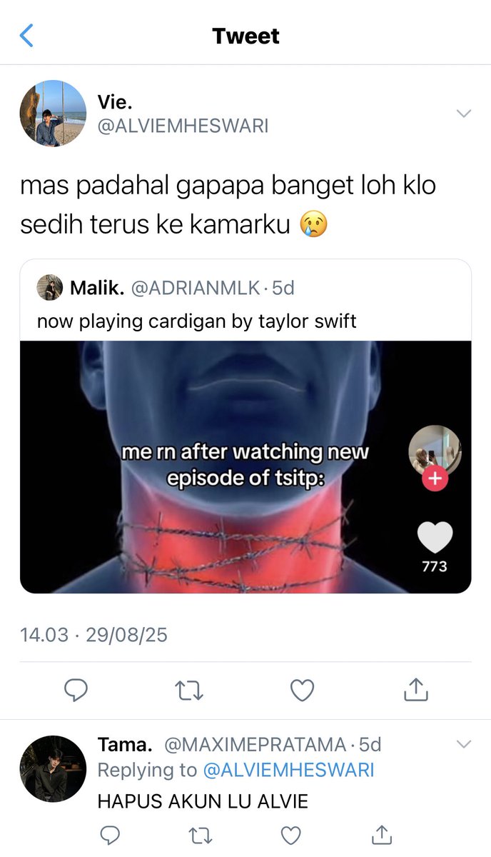 LINKEDINSILVEN's tweet photo. a #dewtee au, mas malik dan si centil reborn https://t.co/WvxuC6cY1x