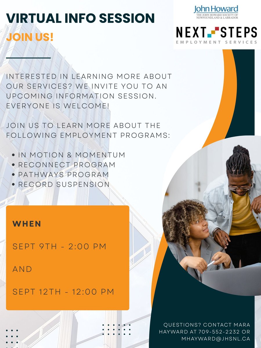 Sept 9th at 2:00 PM – Register here: us06web.zoom.us/meeting/regist…
Sept 12th at 12:00 PM – Register here:
us06web.zoom.us/meeting/regist…