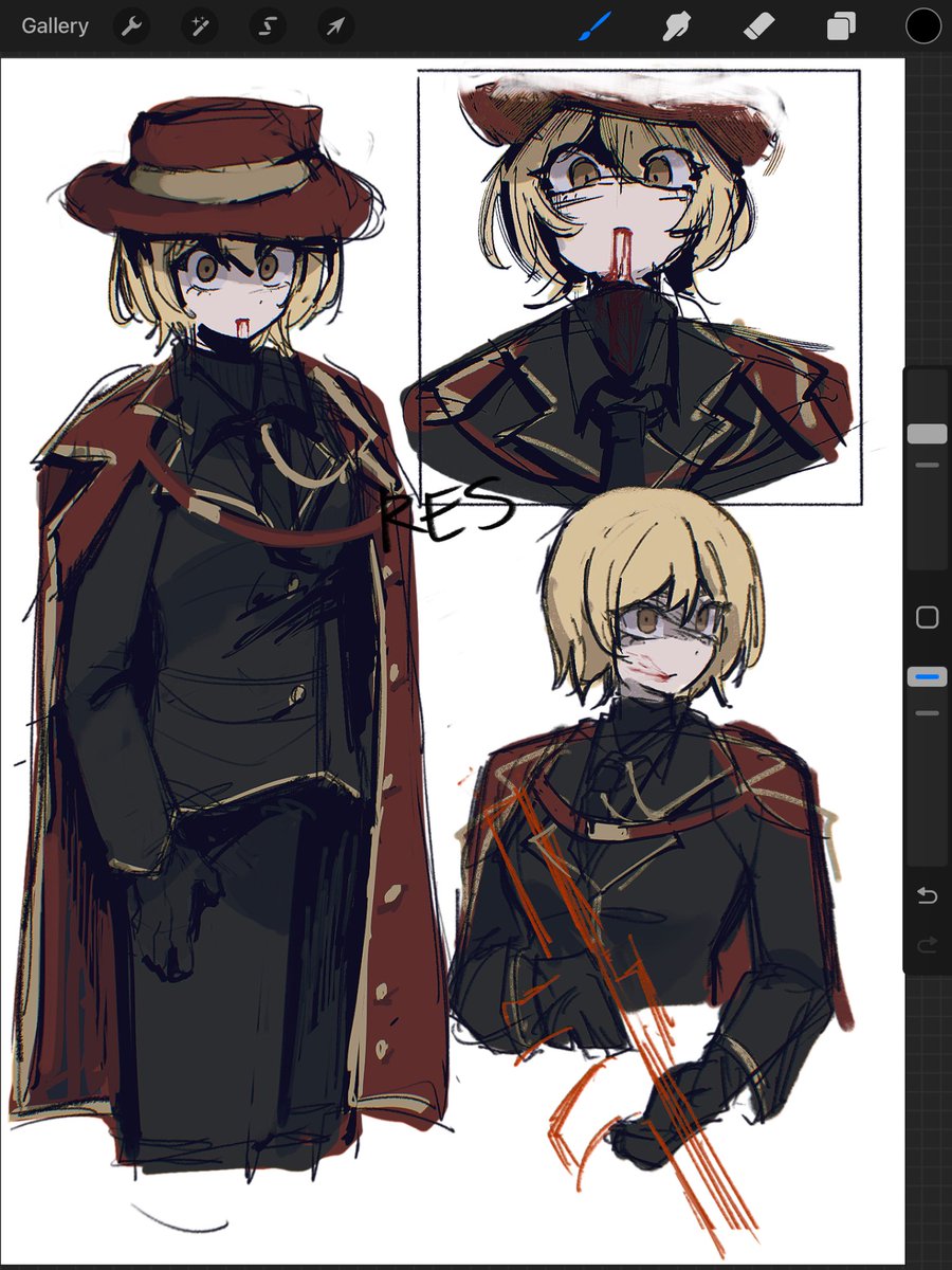 thumb don quixote concept where she got her tongue cut off