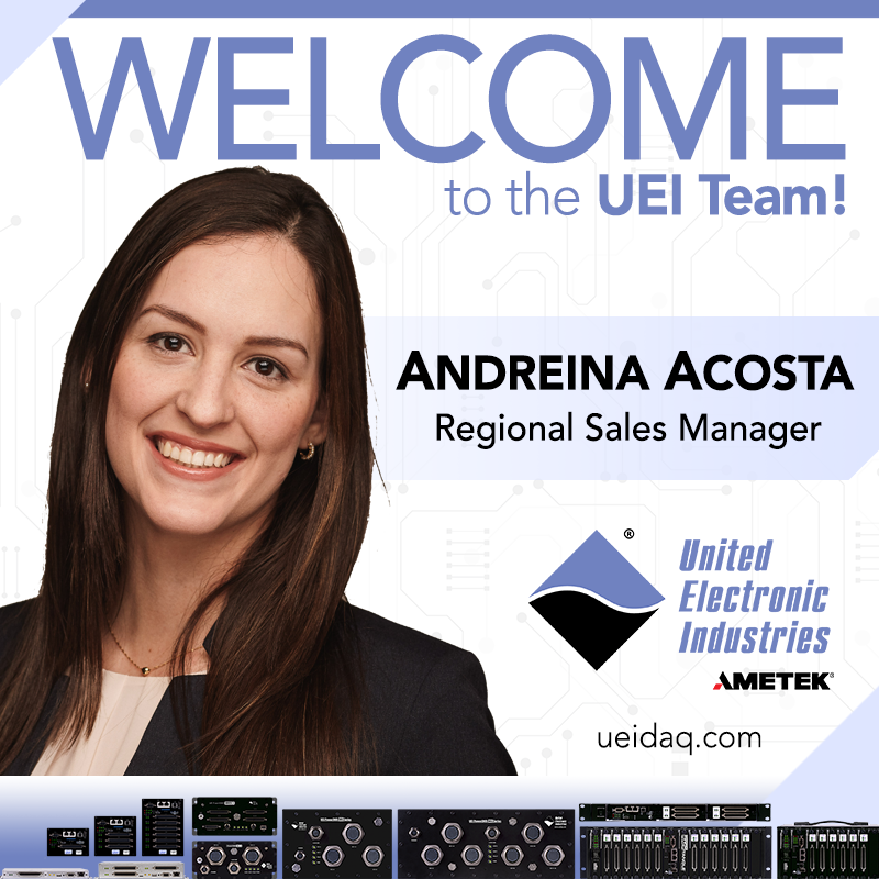Excited to welcome Andreina Acosta as UEI’s new Regional Sales Manager in Germany! She brings 8+ years of international engineering and sales experience and will lead growth across Germany, Italy, and Spain.  #NewHire #SalesLeadership #GlobalGrowth #WomenInTech #UEITeam