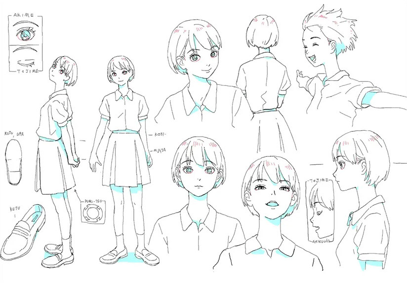 Artworks from "Sonny Boy" (Shingo Natsume, Madhouse, 2021).
Original Character Design: Hisashi Eguchi.
Character Design: Norifumi Kugai.
See more >> ca-tsuka.tumblr.com/post/793677271…