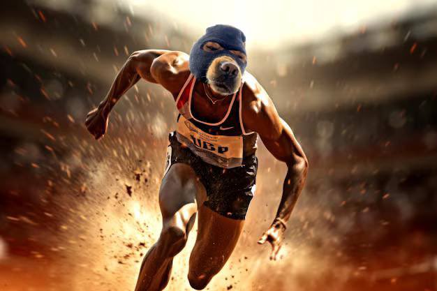 hungry dogs run faster