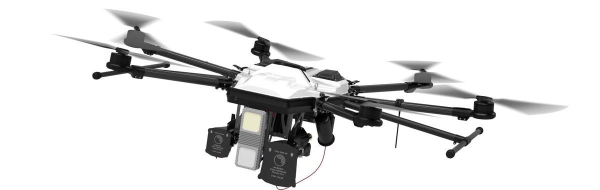 FortemTech's tweet image. Fortem’s DroneHunter® F700 was successfully demoed at #MFIX2025 with our partner @CamgianAI . Its net-based capture system neutralizes #UAS threats safely—no explosives, no collateral damage. This joint demo validated Camgian’s end-to-end kill chain solution. #CUAS #DroneDefense