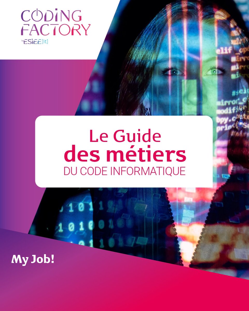 CodingEsieeIT's tweet image. Découvre les métiers du code et les formations pour y accéder, pour réussir pleinement ton orientation professionnelle. 👇
esiee-it.fr/fr/le-guide-de…
Développeur fullstack, scrum master, développeur XR... et bien d'autres métiers sont à découvrir !
#orientation #coding #metiers