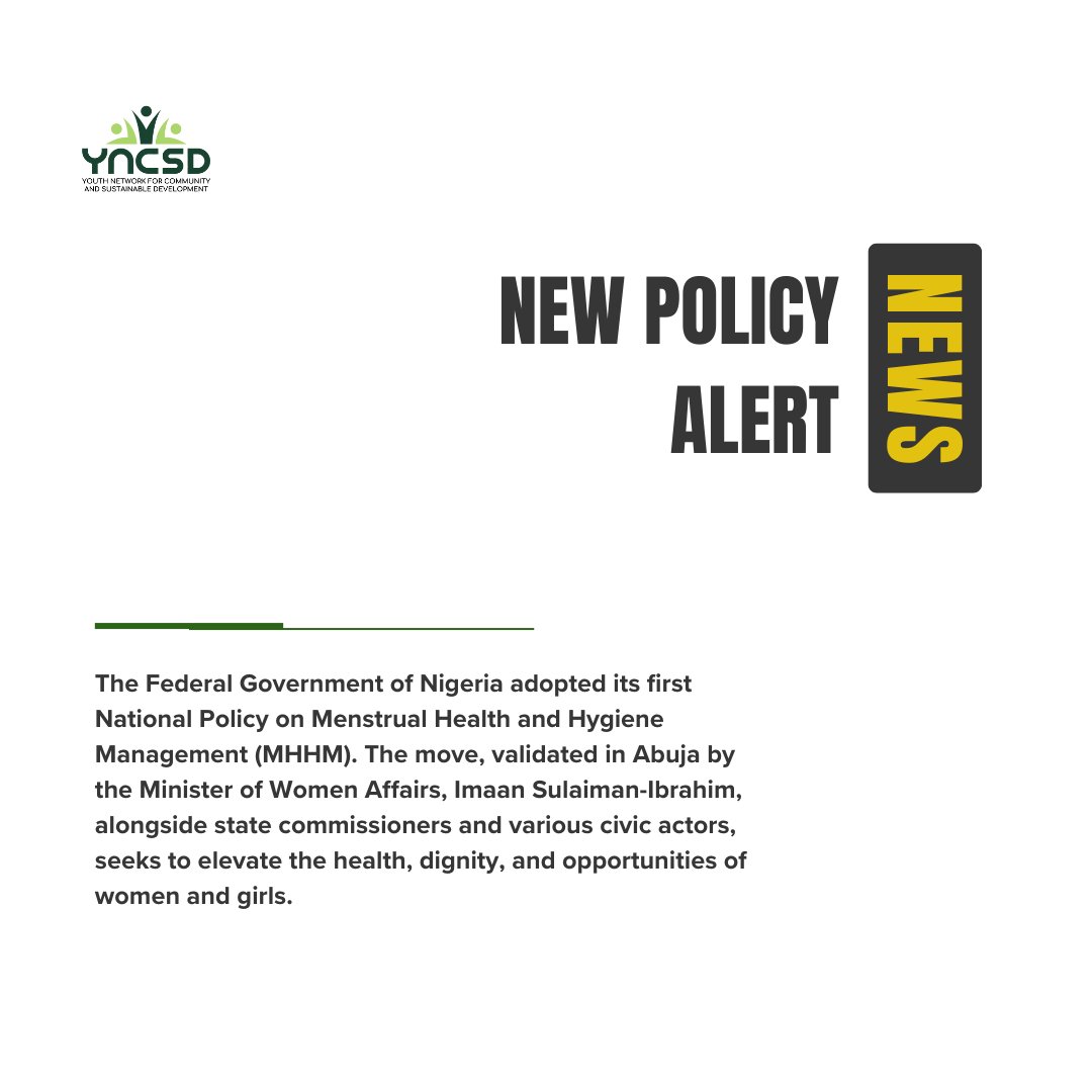 Youth Network for Community and Sustainable Devpt. tweet media