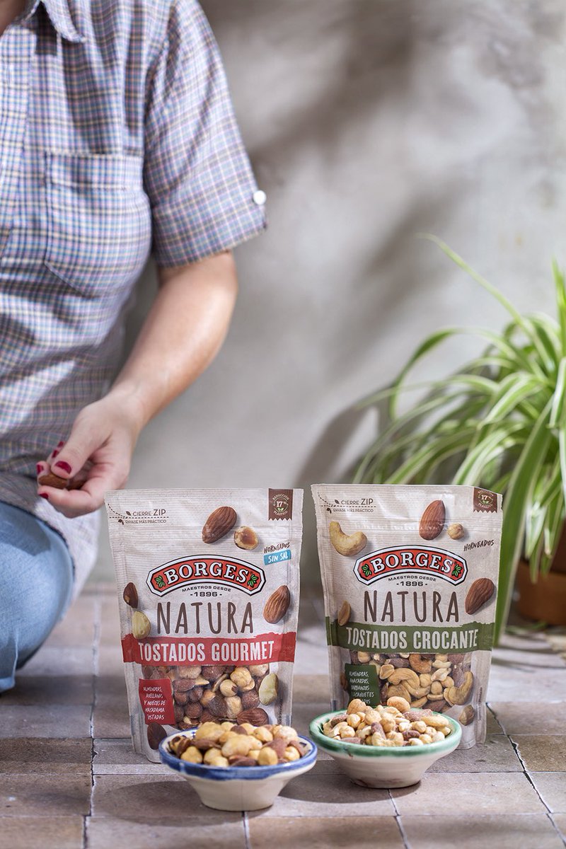 🥜 COCKTAILS TOSTADOS 🥜

¿Conoces nuestra gama de Tostados de Borges? 👇🏼

✔️ Cocktail Tostado Gourmet: almendras, avellanas y nueces de macadamia tostadas.

✔️ Cocktail Tostado Crocante: anacardos, garbanzos, almendras y cacahuetes tostados.

🔗 bit.ly/cocktails-tost…