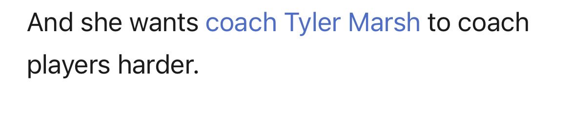 She said stop being a weak ass nigga basically