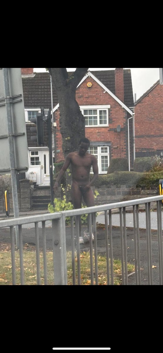 This is Walsall in the West Midlands. The man is from the local asylum hotel