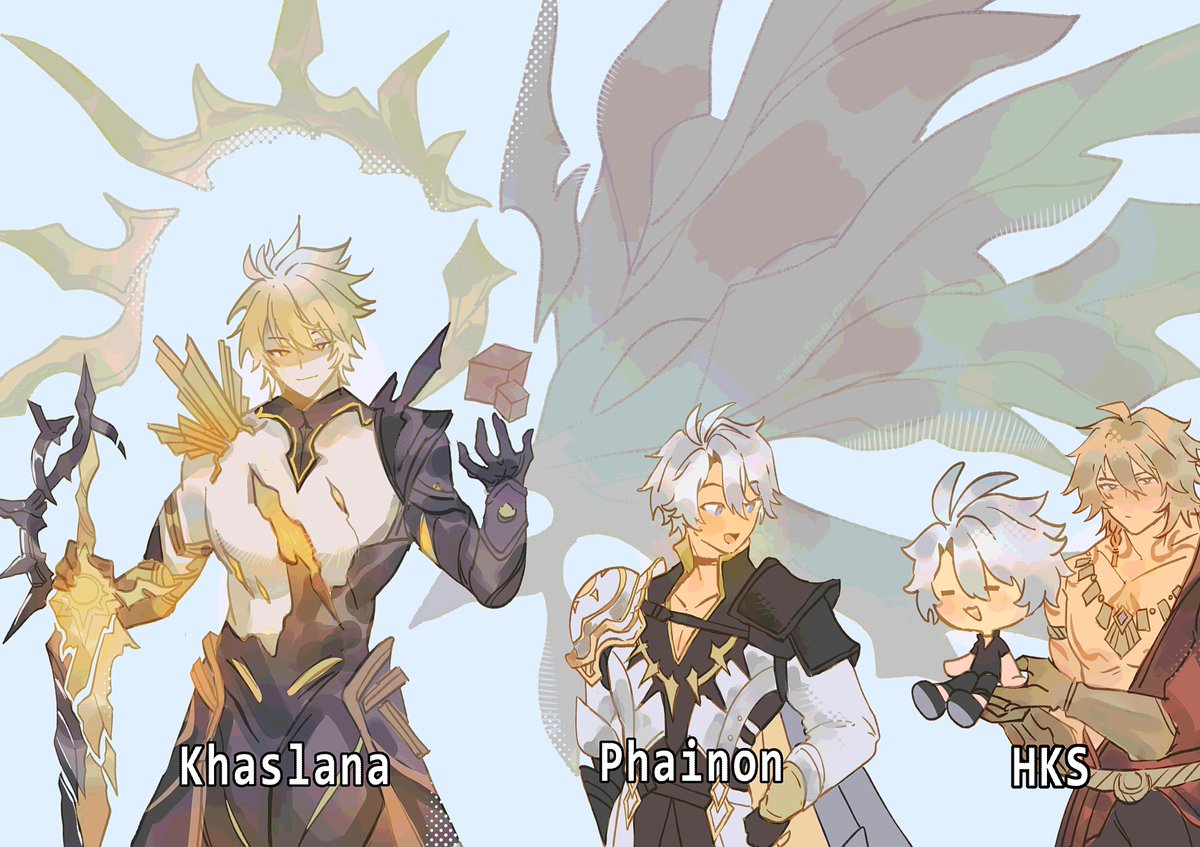 tried my hand at the trend! ✨#Phainon #HonkaiStarRail