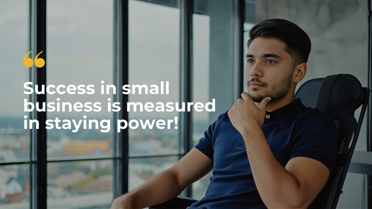 “Success in small business is measured in staying power.” 

It’s not about overnight wins or going viral. It’s about showing up every day, serving your customers well, and building something that lasts.

#smallbusiness #entrepreneurlife #quoteoftheweek